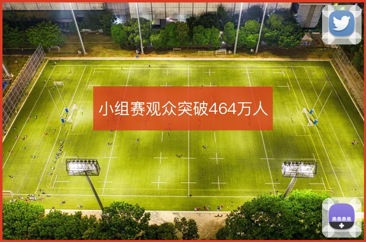 小组赛观众突破464万人